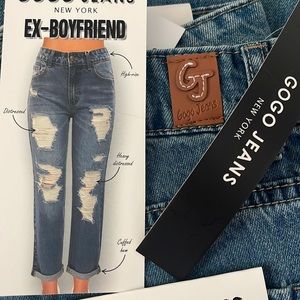 COPY - Gigi Distressed high rise Jeans size 13 brand new with tags